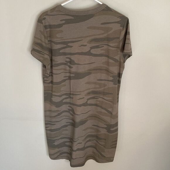 Natural Reflections Camouflage Short Sleeve dress. . Size Large. - Picture 3 of 9
